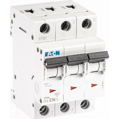 Eaton PL6 C16A/3P 6kA 286601