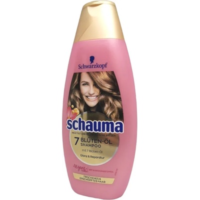 Schauma дамски шампоан за коса, 7 масла, 400мл