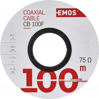 Emos S5141 Koaxiálny kábel CB100F