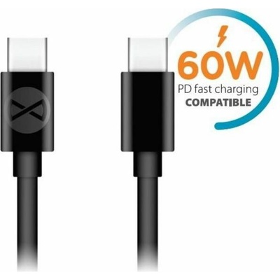 Forever GSM106367 datový USB-C/USB-C, 1m, černý