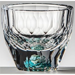 HARAHU Кристална чаша EL-35420 - Тюркоазен / 50ml KP35420