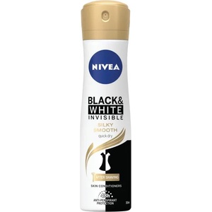 Nivea Black & White Invisible Silky Smooth deo spray 150 ml