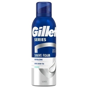 Gillette SERIES FOAM 200ml ревитализираща пяна със зелен чай
