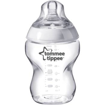 Tommee Tippee Самостерилизиращо се бебешко шише Tommee Tippee Natural Start - 0 м+, 260 ml (TT.0019)