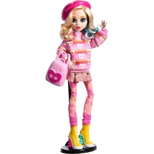 Mattel Monster High X Wednesday Enid Sinclair v ružovém outfitu HXJ05