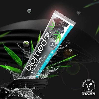 Biomed Charcoal s přírodním černým uhlím 100 g