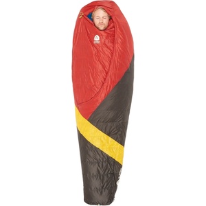 Sierra Designs Пухен спален чувал Sierra Designs Cloud 20 / 800 DriDown Down sleeping bag - Red / Yellow / Peat - размер Regular (513-1695-0111) Спален чувал