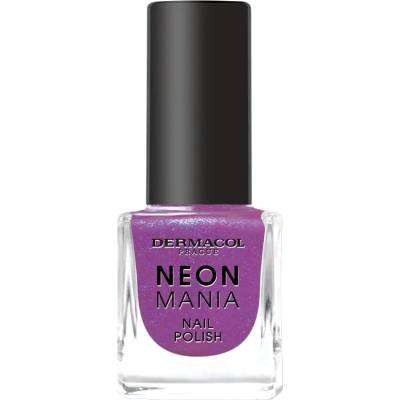 Dermacol Lak na nehty Neon Mania 03 Purple pulse