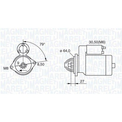 Startér MAGNETI MARELLI 063280045010