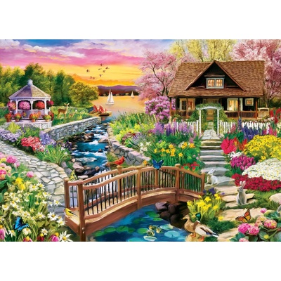 Masterpieces - Puzzle Spring on the Shore - 1 000 piese