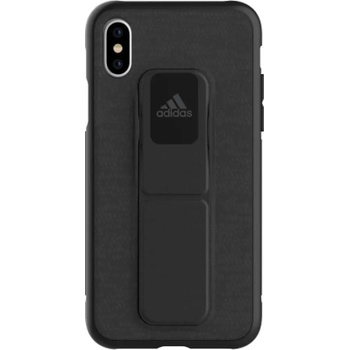 Adidas Калъф с Лента за Ръка за iPhone XS/X ADIDAS Grip Case, Черен (Adidas)