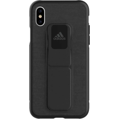 Adidas Калъф с Лента за Ръка за iPhone XS/X Adidas Grip Case, Черен (Adidas)