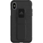 Adidas Калъф с Лента за Ръка за iPhone XS/X Adidas Grip Case, Черен (Adidas)