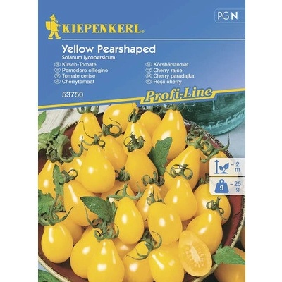 Paradajka cherry Yellow Pearshaped Kiepenkerl žltá