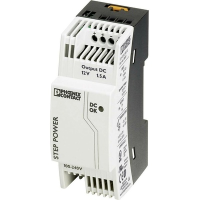 Phoenix Contact 2868567 síťový zdroj na DIN lištu 12 V/DC 1.65 A 18 W Počet výstupů:1 x Obsah 1 ks