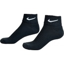 Nike 3PPK VALUE COTTON QUARTER SX4926001 černá