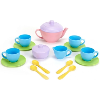 Green Toys čajový set Pink 17 Ks