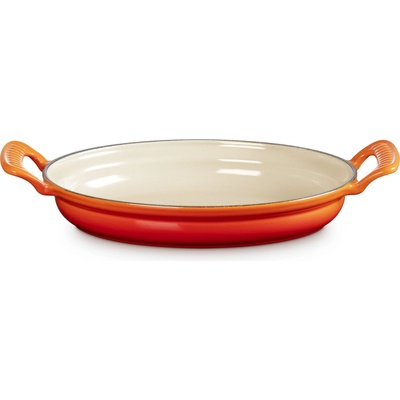Le Creuset 20702280902430 Forma na pečenie Modern Heritage oválna 28 cm plamenná oranžová