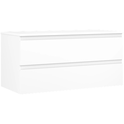 Mexen Orio баня шкаф под умивалник 100 см с плот, 2 чекмеджета, бял мат - 91A10-10047-2-BFFC01 (91A10-10047-2-BFFC01)