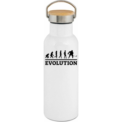 123TRIKO termoska Evolution hokej, bílý tisk 500 ml