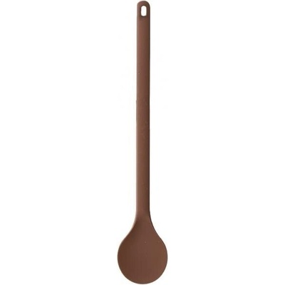 Orion Vařečka silikon kulatá 28 cm hnědá – Sleviste.cz