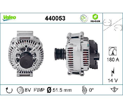 Alternátor VALEO 440053
