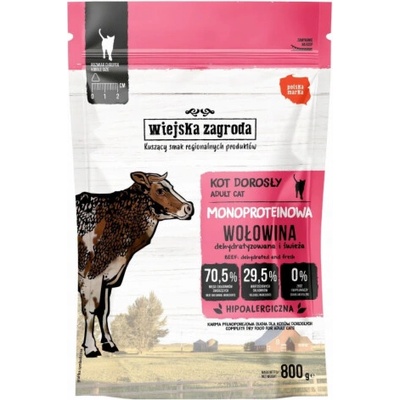 Wiejska zagroda Monoprotein Beef 0,8 kg