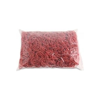 Gumičky Office Products 50mm 1kg červené