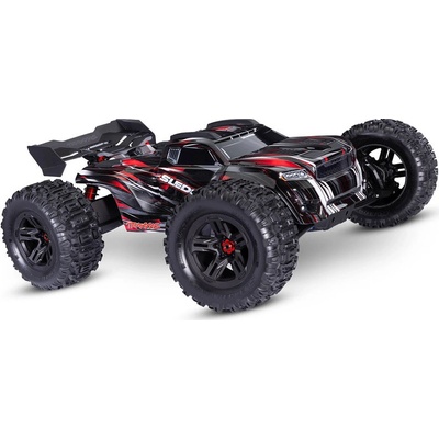 Traxxas Sledge 4WD TQi RTR s belted pneu červený 1:8