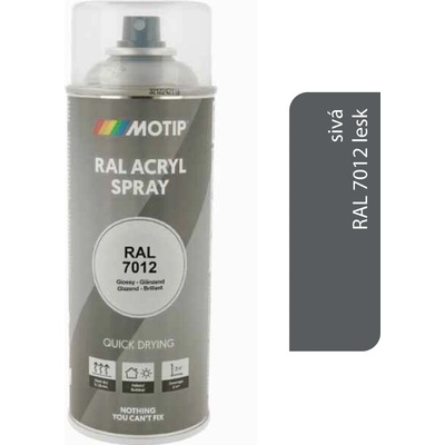 Motip RAL Industry sprej 400ml RAL7012