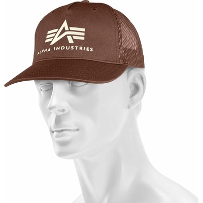 Alpha Industries Basic Trucker Cap hunter brown