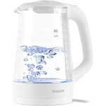 Muhler Кана електрическа Muhler WK-189G, 2200W, 1.7л. стъклена (1010102) Електрически кани
