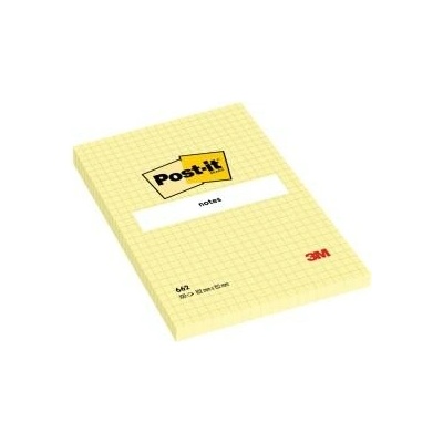 POST-IT Bloček Post-it 102x152 žltý štvorčekový (MM066200)
