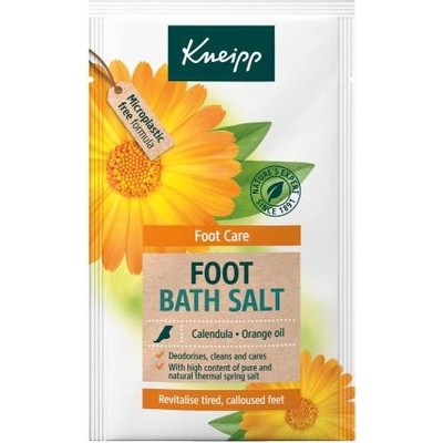 Kneipp Foot Care Foot Bath Salt Calendula & Orange Oil релаксираща сол за вана за крака 40 гр унисекс