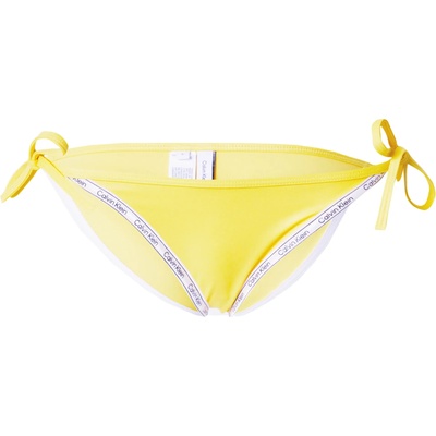 Calvin Klein Долнище на бански тип бикини жълто, размер M