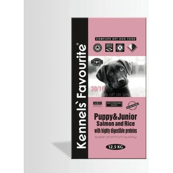 Image 1 of Kennels' Favourite Puppy & Junior - Salmon & Rice 12,5 kg