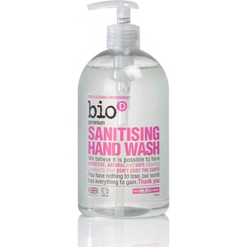 Bio-D tekuté mýdlo na ruce s vůní pelargónie 500 ml