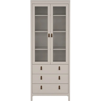 Tvilum Сиво-бежова витрина 78x199x33 cm Madrid - Tvilum (79666nknk)