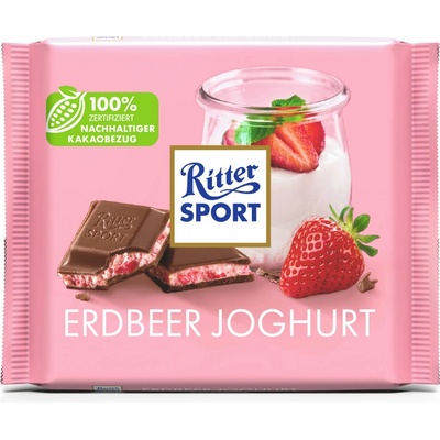 Ritter Sport Erdbeer Joghurt 100 g – Zboží Dáma