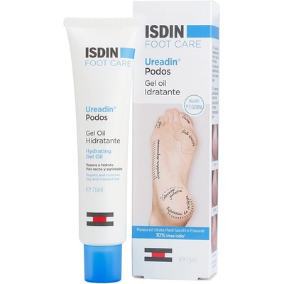 Isdin Ureadin Гел-олио за напукани пети Podos, 75 ml