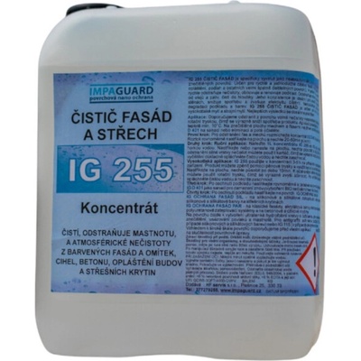 Impaguard IG 255 - Silný a rychlý čistič fasád, střech a dlažeb - koncentrát 5 kg – Zbozi.Blesk.cz