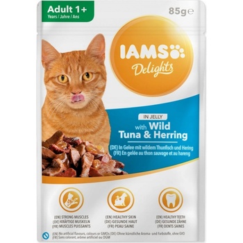 Iams Cat tuňák v omáčce 85 g