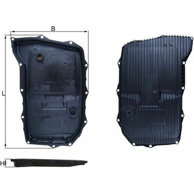 Olejová vaňa automatickej prevodovky MAHLE ORIGINAL HX 255 (HX255)