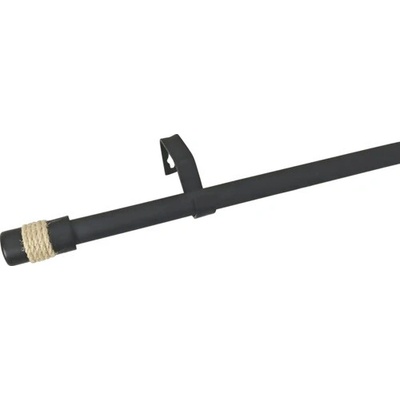 neuvedené Teleskopická garniža sada Ø 16/19 mm TAU 120-210 cm, čierna/juta