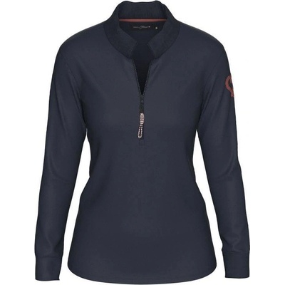 Coeurs de Cherie Heart Detail Polo Total Eclipse
