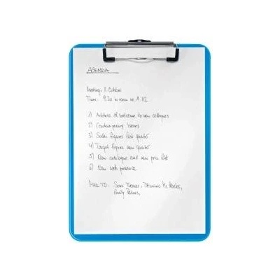Leitz Board with clip leitz wow a4, blue