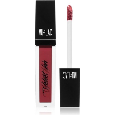 Mulac Cosmetics Velvet Ink dlouhotrvající matná tekutá rtěnka Secret Love 5 ml