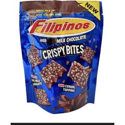 Filipinos бисквити Crispy Bites млечен шоколад 100 г
