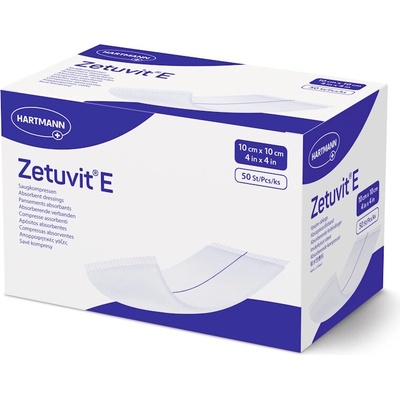 Hartmann Zetuvit E savé kompresy 10 x 10 cm 50 ks