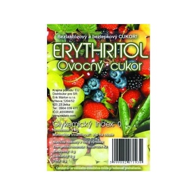 NATURA ERYTHRITOL ovocný cukor 1kg